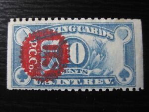 UNITED STATES Sc. #RF23 scarce mint Playing Cards revenue stamp!