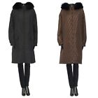 FENDI 4800$ Reversible FF Parka With High Collar & Fox-Trimmed Hood In Nylon