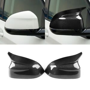 Real Carbon Fiber Mirror Cover  For BMW X3 G01 X4 G02 X5 G05 X6 G06 X7 G07 G08 (For: 2021 BMW X5 xDrive40i 3.0L)