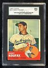 1963 Topps #210 SANDY KOUFAX SGC 86 (7.5 NM+) - Los Angeles Dodgers - HOF