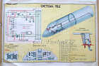 1978 MGA AEROFLOT Soviet Airlines JAK-40 SYSTEM PVD Technical Big Size Poster