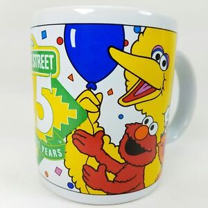 Sesame Street 25 Wonderful Years Anniversary Cup Limited Edition Elmo Big Bird