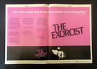 The Exorcist (Linda Blair) 1974 Huge Fold Open Poster Type Movie Ad, Advert
