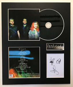 PARAMORE - Signed Autographed - PARAMORE - Album Display