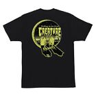 Creature GRAVE ROLLER Skateboard T Shirt BLACK