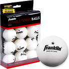Ping Pong Balls - Official Size + Weight White 40Mm Table Tennis One Star Profes
