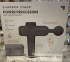 🏯 Sharper Image Power Percussion Deep Tissue Massager - Gray 🆕 As Shown