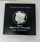 2021-S Morgan Silver Dollar San Francisco in Original Box w/COA