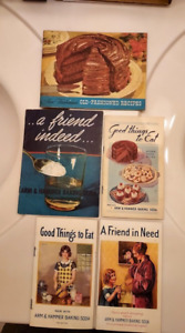 Vintage Arm & Hammer/Cow Brand Advertising Lot – Good Things to Eat+++