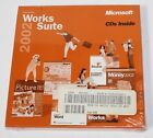 New ListingMicrosoft Works 2002 Software Installation CD's with Product Key - BRAND NEW!