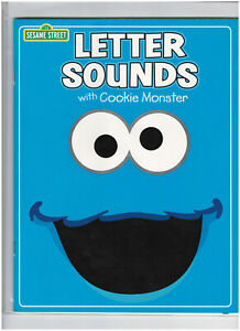 SESAME STREET LETTER SOUNDS WITH COOKIE MONSTER COLORING AND ACTIVITY BOOK NEW