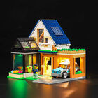 Hilighting LED Light Kit for LEGO Family House and Electric Car 60398 Decor Set