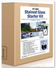 Stained Glass Starter Kit Beginner Set GRINDER Tools SOLDERING IRON Instruction