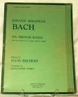 Six French Suites Johann Sebastian Bach 1945 Edwin F. Kalmus Piano Series