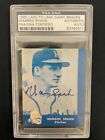 WARREN SPAHN 1960 LAKE TO LAKE DAIRY BRAVES PSA/DNA AUTHENTIC AUTO INDIANS *2826