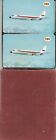 Two decks Vintage TWA 707 Boeing playing cards with original Felt Box Complete