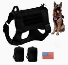 Tactical Dog Harness Outdoor Large Dog Clothes Tactical Dog Clothes Vest