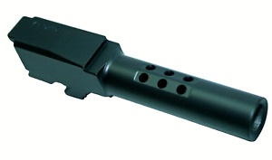 Glock 43 Top Port DLC Black Barrel 9x19 9mm G43 Target Crown Slide Part 43x G43x