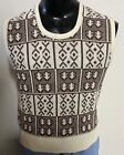 Vintage Expressions By Campus Vest Mens Sweater Orlon Acrylic