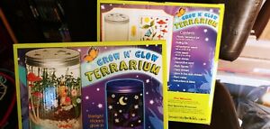 Creativity for Kids Grow 'N Glow Terrarium Kit for Kids - Science Activity NEW