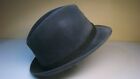Vintage Dobbs Fifth Avenue Fedora Slate Gray Hat size 7 1/2