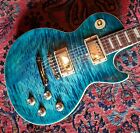 Solid 8.2 lbs! Limited Gibson Les Paul Standard '60s with AAA Top, Ocean Water