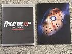 Friday the 13th Collection Scream Factory Bonus Material 2 Disc Blu Ray  + Book