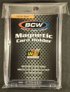 BCW ~ (1) 55 pt. Magnetic One-Touch Card Holder