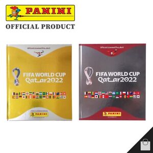 Panini Golden Album + Silver 2022 World Cup Qatar Empty Hardcover Gold FIFA WC