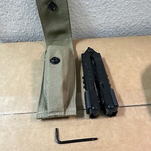 Gerber Multi Tool US Military MP600 Needle Nose Black Oxide w/ Brown Sheath