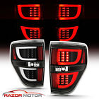 2009-2014 Black LED Bar Tail Light Pair For Ford F150 F-150 STX XL XLT (For: 2010 Ford F-150)