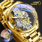 Fashion Men's Watch Luxury Stainless Steel Quartz Luminous Wristwatch Waterproof