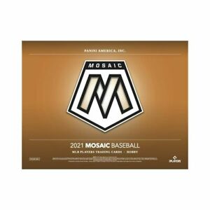 2021 PANINI MOSAIC BASEBALL FACTORY SEALED 12 BOX HOBBY CASE - PRE SALE -