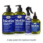 Difeel Biotin Regimen for Hair Growth - 4-Step Shampoo, Condition and Treatment 