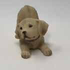 Homco 1408 Yellow Labrador Playful Puppy Figurine 4in x 2in