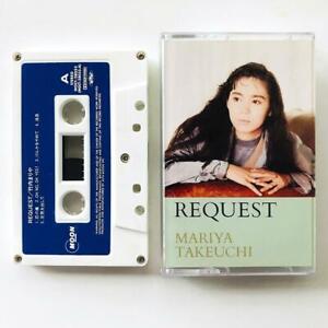 Mariya Takeuchi REQUEST Cassette Tape Tatsuro Yamashita City Pop 1987