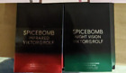2 PC Viktor & Rolf Spicebomb Infrared+Night Vision EDT Cologne Sample .04 oz/1.2
