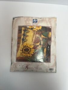 New ListingVervaco Cross Stitch Pillow Kit Sunflower Flowers 16