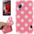 TPU Case Cover Pouch Frame Wallet Case Protective Shell for Lg Optimus L5 II /