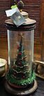 Katherine's Collection Ceramic Christmas Tree in Ornate Glass Dome 22” Tall NWT