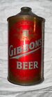 Vintage Gibbons quart cone top beer can