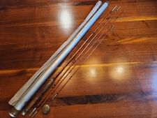 Antique H.L. Leonard Bamboo Fly Fishing Rod - 3 pieces w/ 2 Tip Options & Case