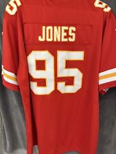 Chris Jones Kansas City Chiefs Red Jersey XL