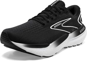 Brooks Glycerin 21 D Black Grey White Mens Road Running Shoes 110419