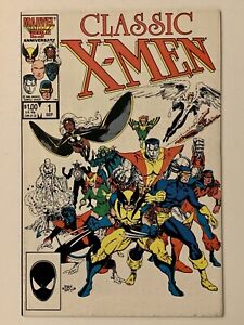 Classic X-Men #1 (1986) (Reprints Giant-Sized #1 ) New X-Men Team -KEY MCU (8.5)