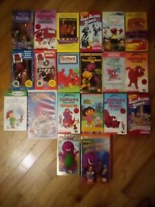 Childrens VHS Lot Barney Various