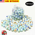 Lot of 500 Glass Marbles 6 lb Glass 5/8