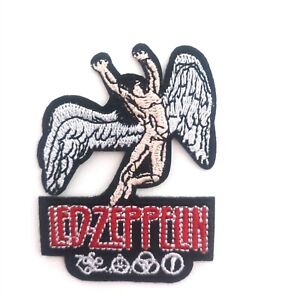 LED ZEPPELIN Rock band icarus logo Embroidered iron on PATCH/Applique 3538