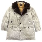 Eddie Bauer Goose Down Parka Jacket Coat Vtg Fur Workwear Nigel Cabourn Junya XL