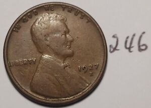 1927-S Lincoln Wheat Cent       #246